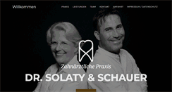 Desktop Screenshot of praxis-dr-weisse-schauer.de